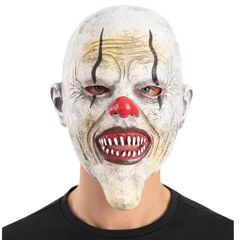 Grausame IT Clown Latexmaske