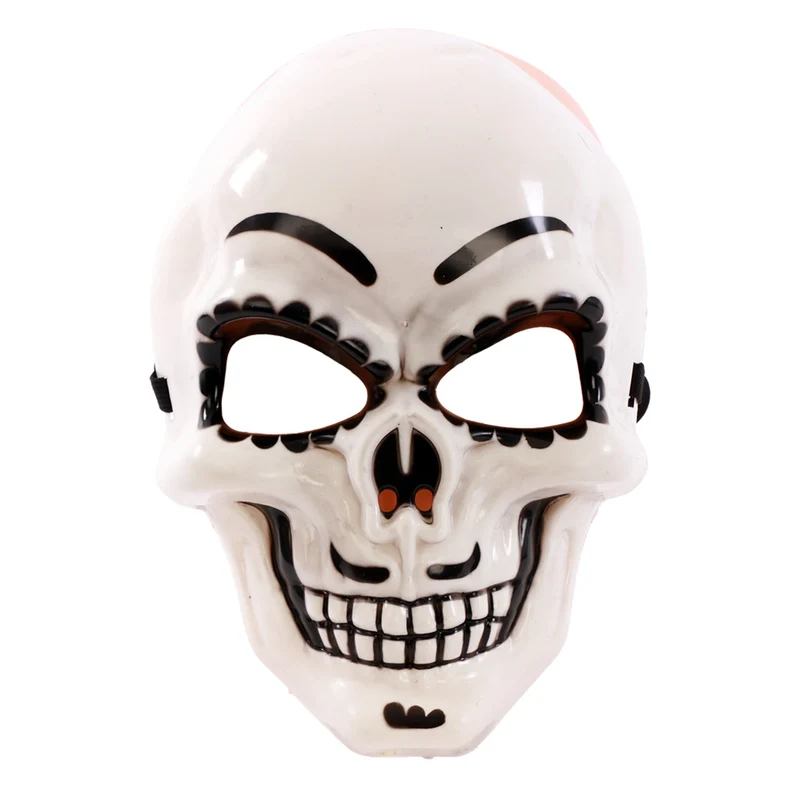 Weiße Catrín-Maske