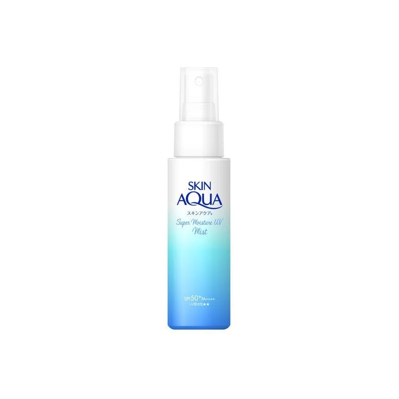 [Self-operated] ROHTO SKIN AQUA Super Moisturizing Sunscreen Spray SPF50+ PA++++ 60ml (Suitable for body and hair, high SPF, daily essential)