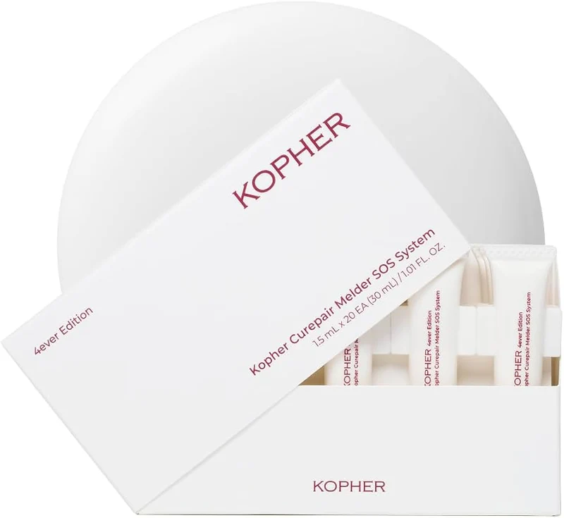[Self-operated] Korean KOPHER SOS Whitening Emergency Ampoules 1.5ml*20 vials improve dryness, brighten skin tone, repair and improve skin elasticity, firmness, and reduce wrinkles.