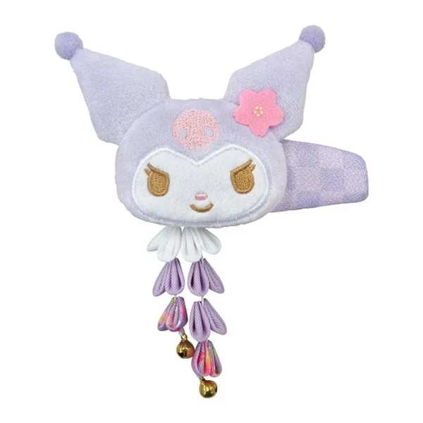 [Self-operated] Sanrio Deka Deka Pacchin Dessert Shop Series Hair Accessories, Hair Clips, Big Ear Civets (1 piece), Japanese Style Hair Accessories