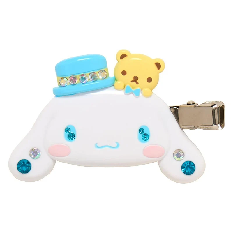 [Self-operated] Japanese Sanrio Cinnamoroll Rhinestone Hair Clips (Pair) - Hair Accessories