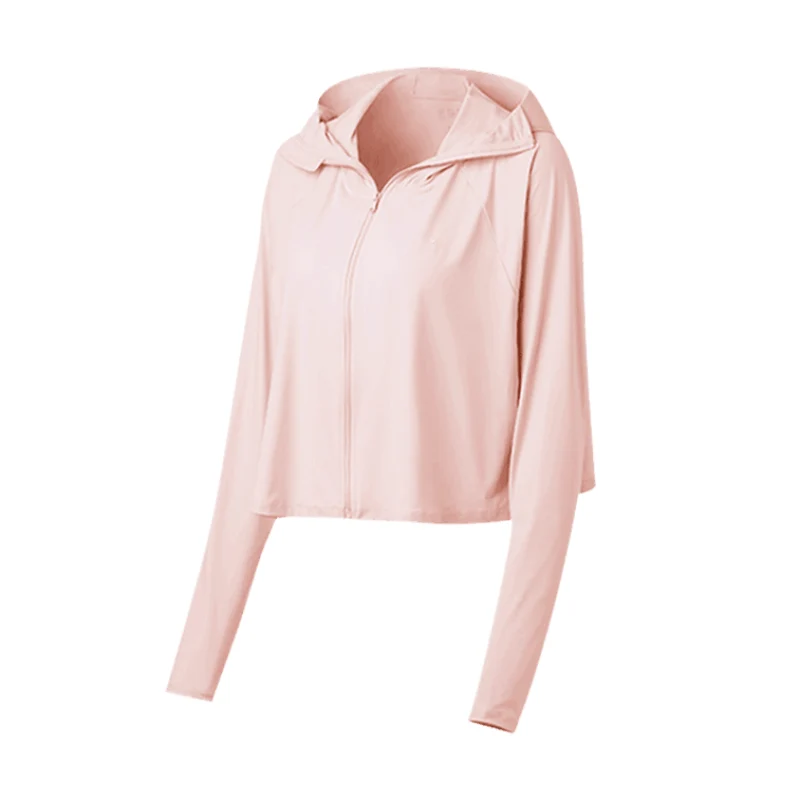 [Self-operated] Beneunder Ice Silk Shawl Sun Protection Clothing Classic Waist-Length Ice Mist Pink One Size, 1 Piece, UV Protection Ice Silk Sun Protection Shirt, Breathable and Lightweight Sun Protection Clothing