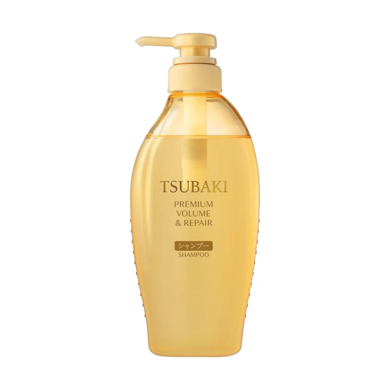 [Self-operated] SHISEIDO TSUBAKI Golden Camellia 0-Second Salon-Grade Nourishing and Repairing Shampoo 450ml - Advanced Volumizing & Repairing
