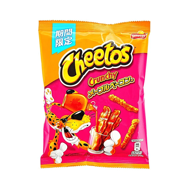 [Self-operated] Cheetos Corn Crisps (Limited Time Offer) Maple Bacon Flavor 60g (Snack)