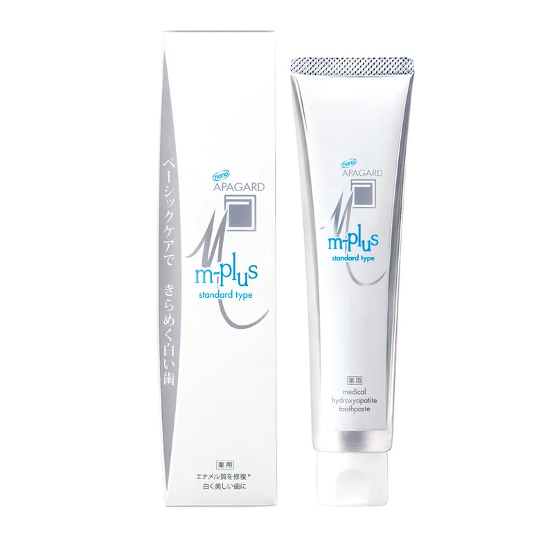 [Self-operated] APAGARD M-PLUS Whitening Toothpaste 130g (Japan) - Removes stains, prevents cavities, whitens teeth, and freshens breath