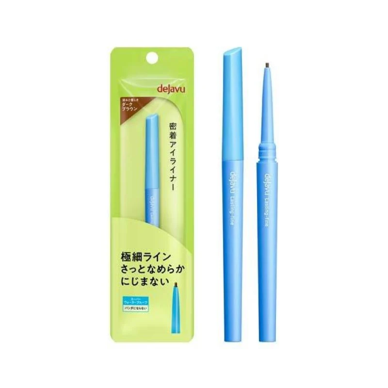 [Self-operated] DEJAVU Japan Ultra-Fine Eyeliner, Dark Brown, 0.15g, Waterproof, Smudge-proof, Smooth Eyeliner Gel Pen