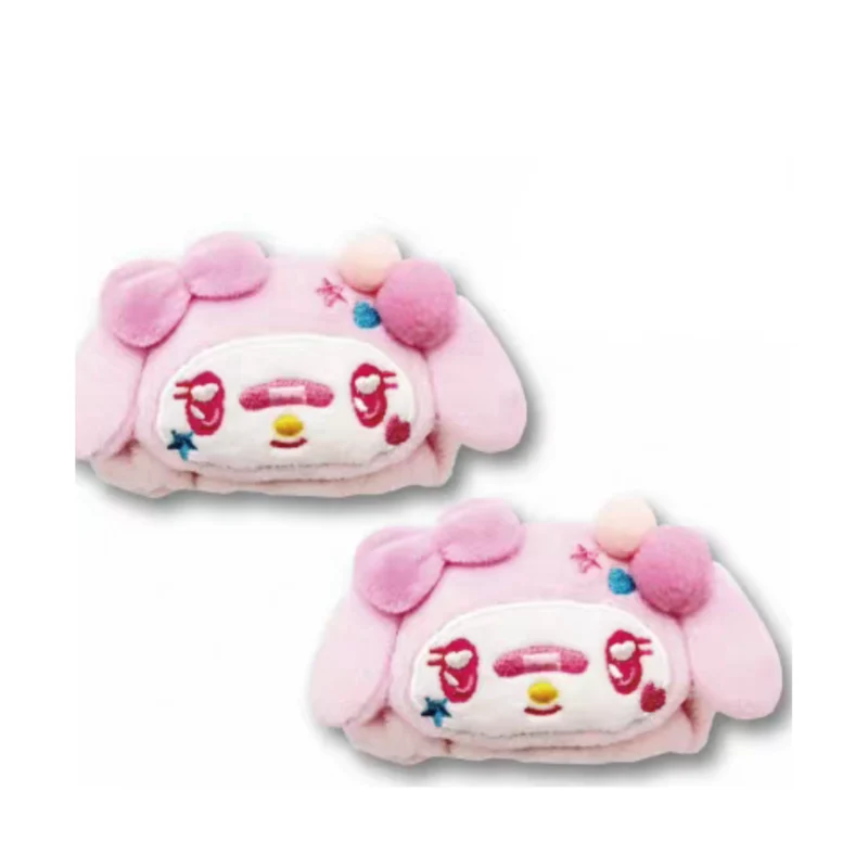 [Self-operated] Sanrio waterproof wristbands with My Melody design (1 pair) - an essential face washing tool