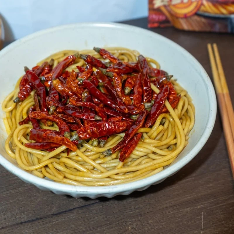 [Self-operated] China Dragon Seven Master Smoking Spicy Noodles, Extra Spicy Trial Version, 290g, Extra Spicy Beef Noodles, Spicy Instant Noodles, Instant Food, Late Night Snack