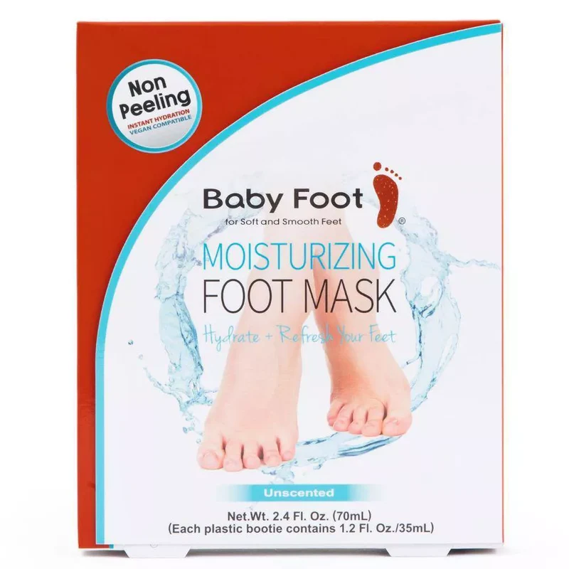 [Self-operated] Japan Baby Foot Moisturizing Foot Mask, Fragrance-free, 1-pack, Gentle Repairing, Soothing, Hydrating, Moisturizing, No Peeling Design