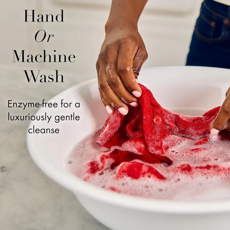 [Self-operated] THE LAUNDRESS Wool & Cashmere Shampoo Cedar, 473ml (16 fl.oz) Concentrated liquid laundry detergent with cedar scent, gentle, hand wash or machine wash in cold water, suitable for delicate fabrics.