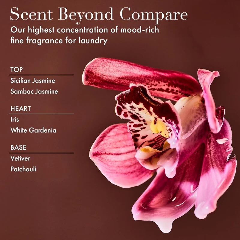 [Self-operated] THE LAUNDRESS Flora Luna Luxury Floral Scented Laundry Detergent 473ml (USA) - Long-lasting fragrance up to 7 days; BioRadiance enzyme technology keeps clothes vibrant and durable.