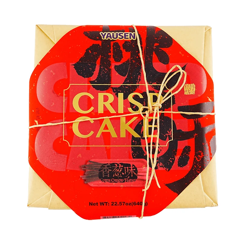 [Self-operated] YAUSEN Peach Crisp with Scallion Flavor, 640g Box, Traditional Crispy Cookies, Snacks, Office Treats, Afternoon Tea