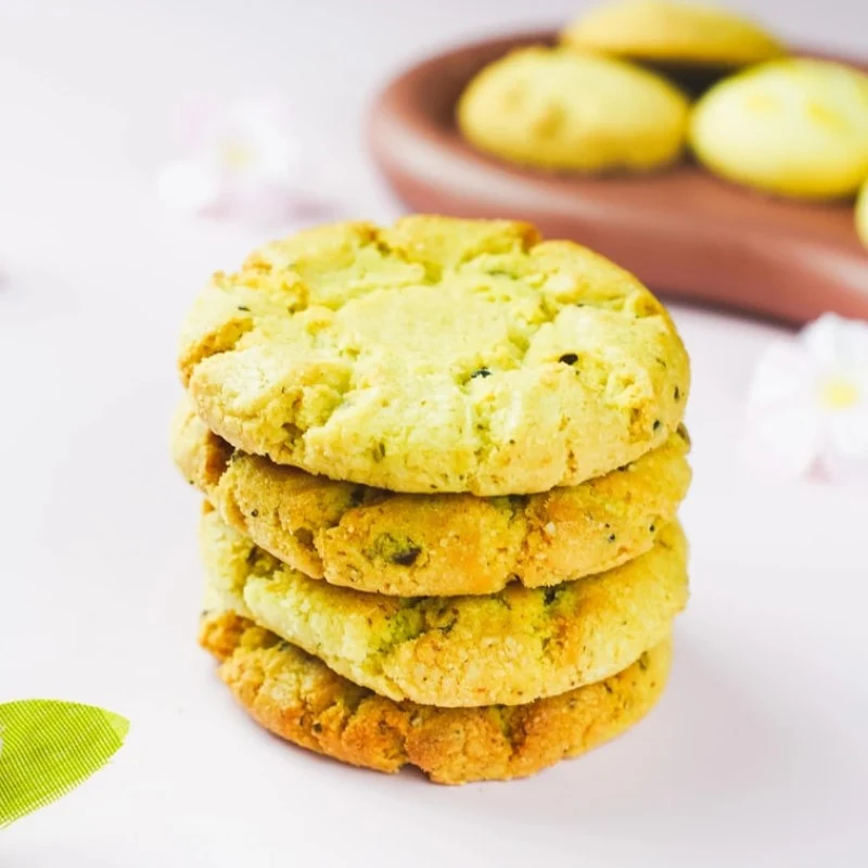 [Self-operated] YAUSEN Peach Crisp with Scallion Flavor, 640g Box, Traditional Crispy Cookies, Snacks, Office Treats, Afternoon Tea