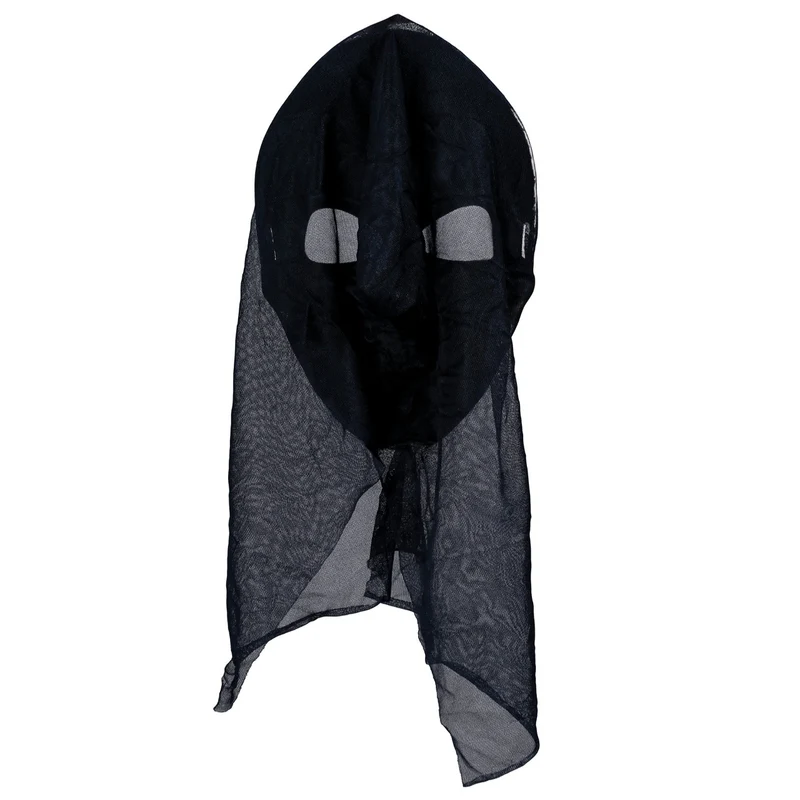 Blutige Skelettmaske mit Kapuze