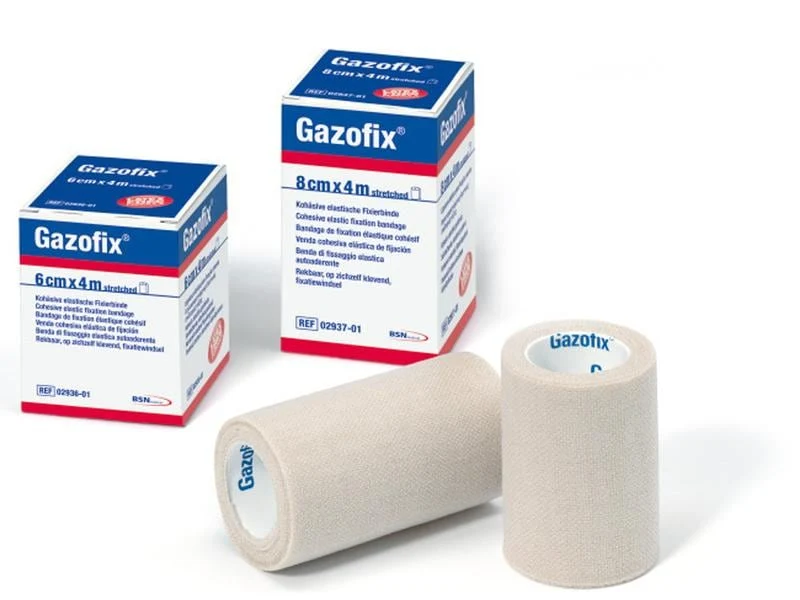 Gazofix Kohäsive elastische Fixierbinde, 6 cm x 4 m, 1 Stück