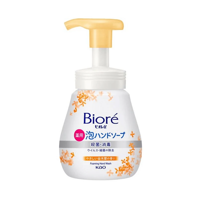 [Self-operated] Kao Biore U Series Foaming Hand Wash, Mildly Acidic, Gentle Antibacterial, Osmanthus Scent, 240ml (Japan)