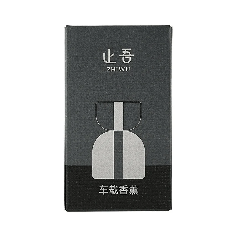 [Self-operated] ZHIWU Zhiwu Simple Series Car Air Freshener Balm with White Tea 50ml - Premium Car Fragrance Ornament, Flameless Car Air Freshener, Deodorizing, Long-lasting Fragrance, Car Interior Fragrance