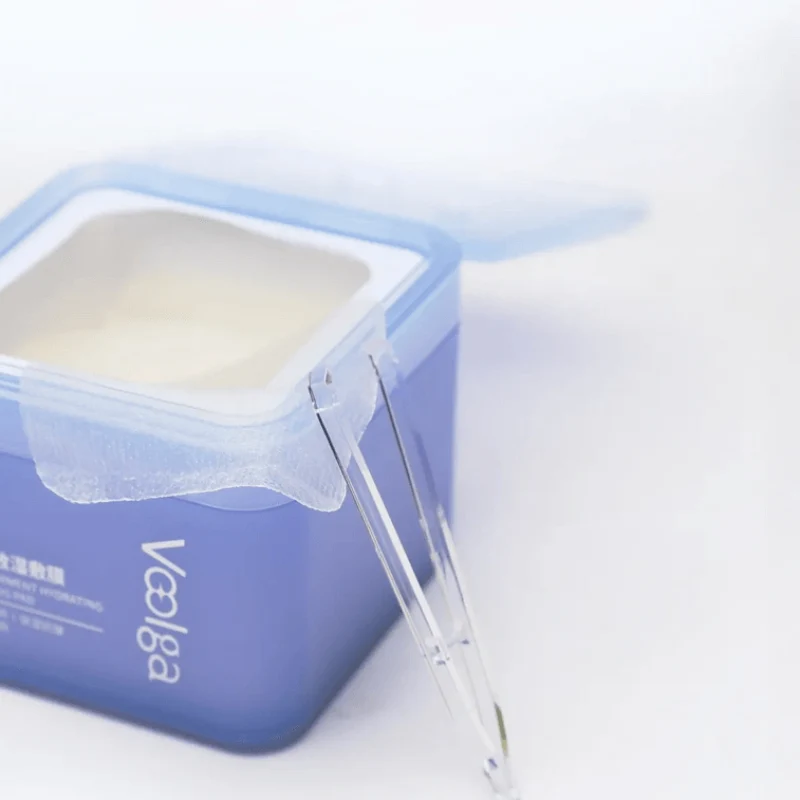 [Self-operated] VOOLGA Formula Fat Makeup Prep Pads, Enzyme Firming Mask, 70-pack #Purple, Firming, Elastic, Anti-wrinkle, Reduces Fine Lines, Suitable for Dry, Sagging, and Sensitive Skin