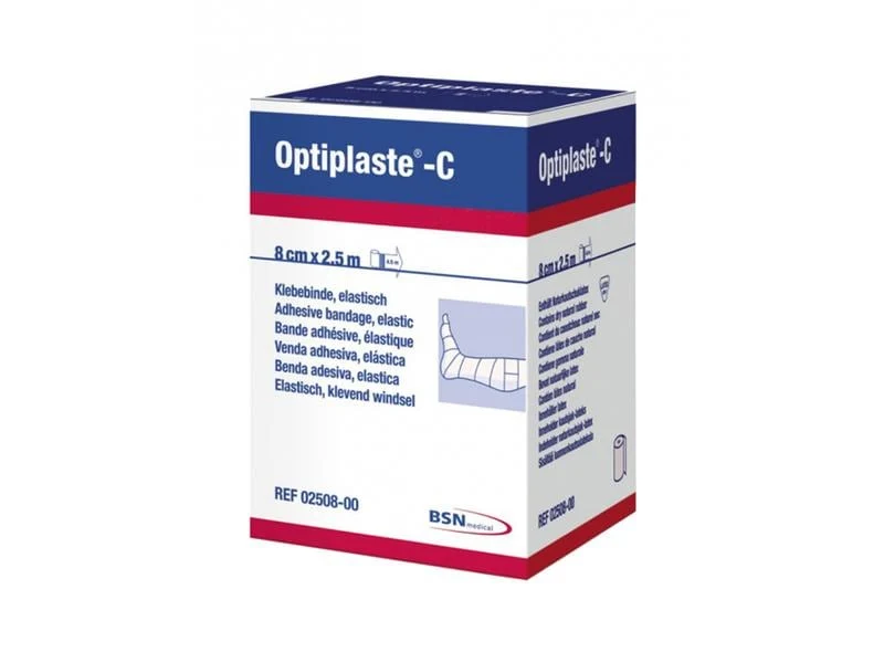 Optiplaste Klebebinde Optiplaste-C, 8cm x 2.5m