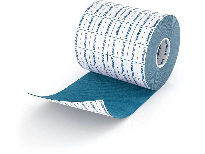 Leukotape K Kinesiologie Tape, blau, elastisch, 7.5 cm x 5 m, 1 Stück