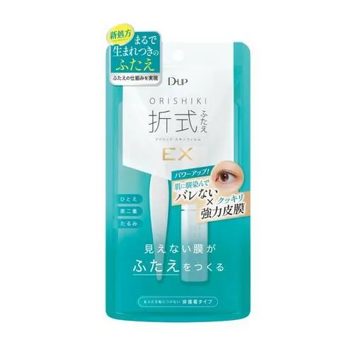 [Self-operated] Japan D-UP ORISHIKI Foldable EX Seamless Shaping Double Eyelid Tape 4ml - Natural and Long-lasting Double Eyelid Tape