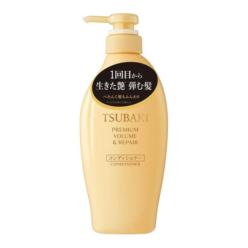 [Self-operated] SHISEIDO TSUBAKI Golden Camellia 0-Second Salon-Grade Nourishing and Repairing Conditioner 450ml (Japan) - Advanced Volumizing & Repairing