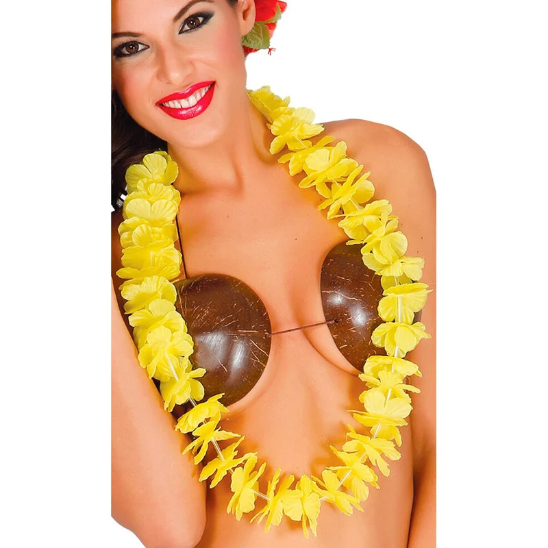 Hawaii Kette Gelb