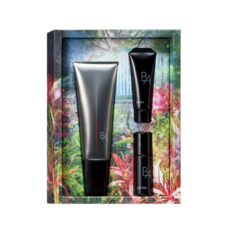 [Self-operated] Japan POLA Black BA Light-Selecting Elastic Sunscreen and Isolation Cream Limited Edition Gift Set SPF50+ PA++++ (Sunscreen full-size 45g + Cleanser 9g + BA Lotion 8ml) High-protection, light-care, anti-glycation, anti-aging, skin-nourishing and isolating