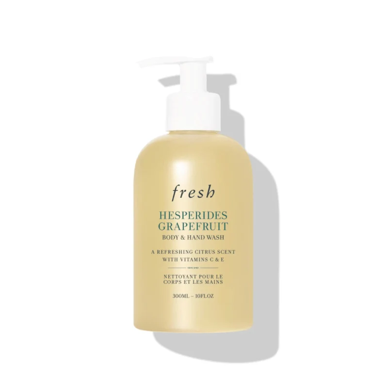 [Self-operated] Fresh Grapefruit Scented Shower Gel 300ml (France) - Highly moisturizing, long-lasting fragrance, and gentle on the skin.