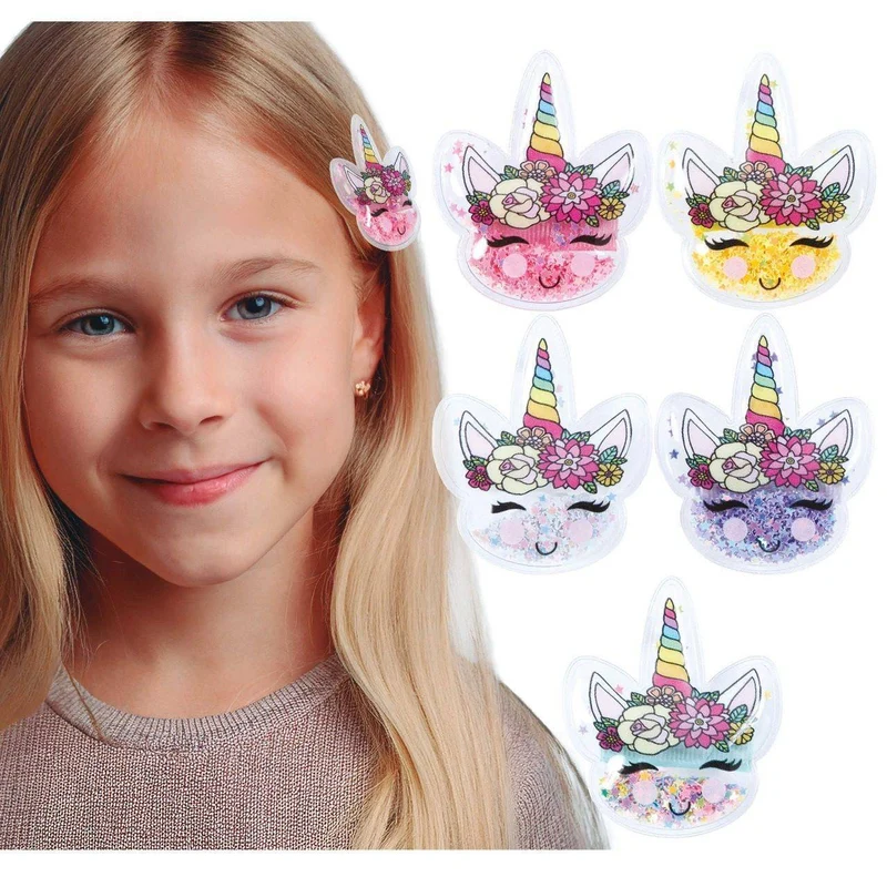 12er-Pack Einhorn-Klammern