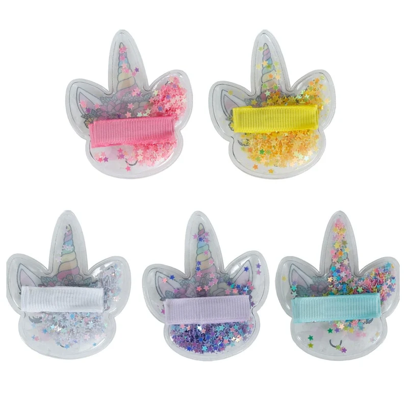 12er-Pack Einhorn-Klammern