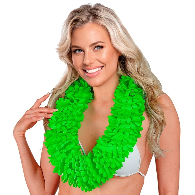 Deluxe Hawaii-Kette Grün
