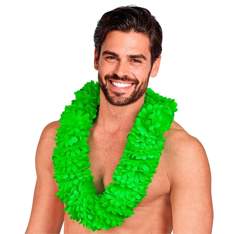 Deluxe Hawaii-Kette Grün