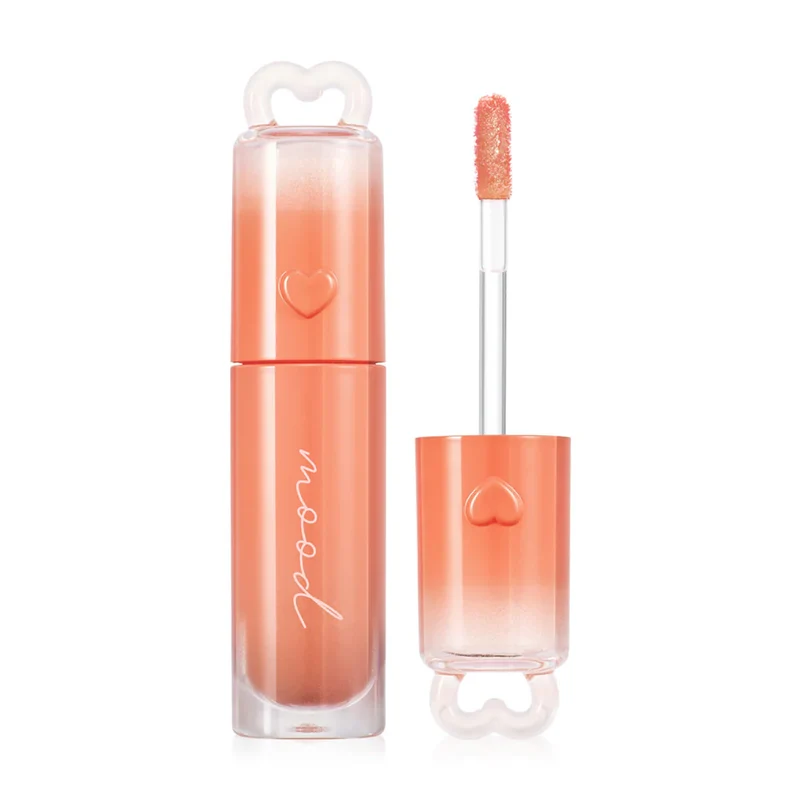 [Self-operated] Korean CLUB CLIO PERIPERA Ink Mood Crystal Lip Gloss #34 Coral Test 4g Non-fading Small Blood Vessel Rock Sugar Moisturizing Lip Glaze