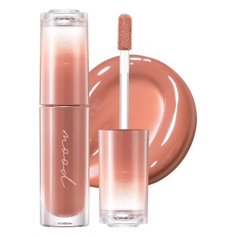 [Self-operated] Korean CLUB CLIO PERIPERA Ink Mood Crystal Lip Gloss #18 Nude Area Almond Roasted Milk 4g Non-fading Small Blood Vessel Rock Sugar Moisturizing Lip Gloss