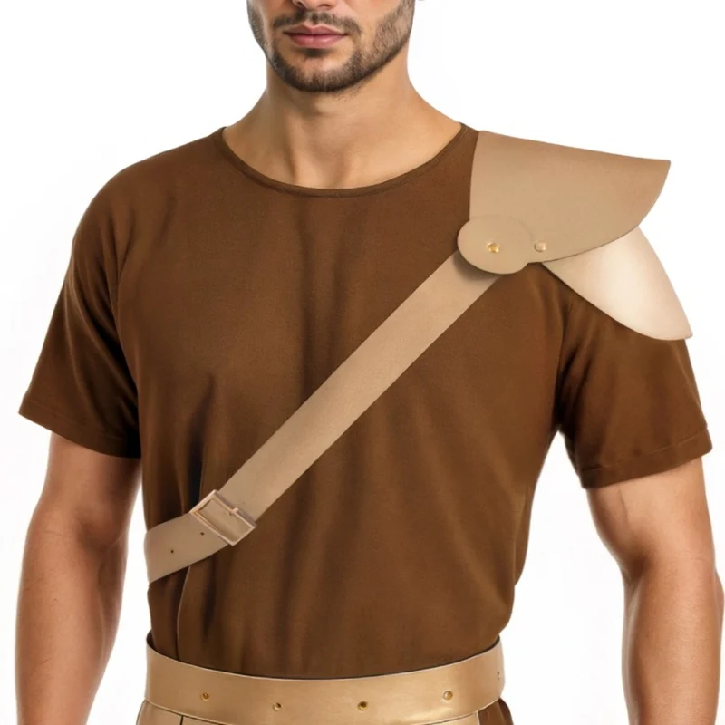 Römische Gladiator-Schulterklappe Gold