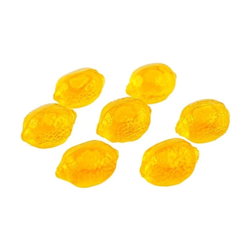 [Self-operated] Mixue Ice Cream x AMOS 4D Fruit Bursting Juice Gummies, Lemon Flavor, 28g. Lemon-shaped gummy candy, chewy on the outside and tender on the inside, tangy and refreshing.