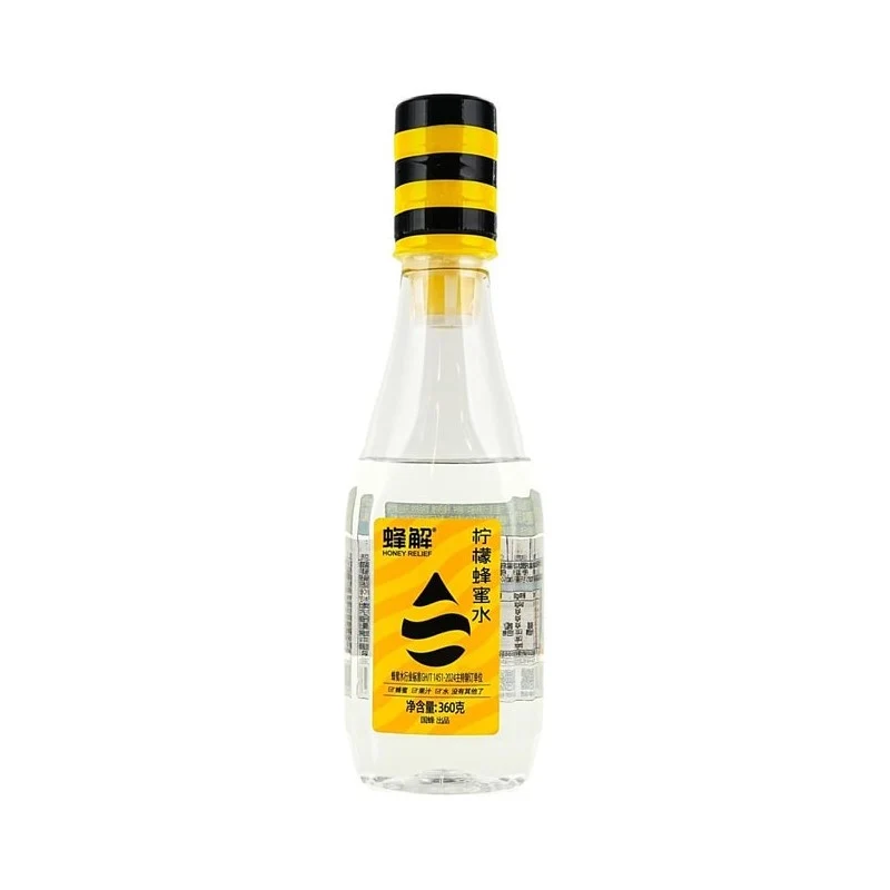 [Self-operated] China HONEY RELIEF Honey Lemonade 360ml: Acacia honey + freshly squeezed lemon juice, no fragrance, no coloring, no preservatives, hangover remedy, nourishing body and mind, self-adjusting sweetness, separate bottle, 0-fat healthy beverage, perfect for hotel gatherings, business receptions.
