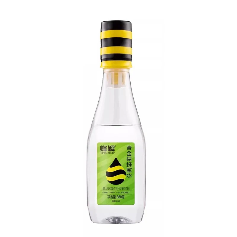 [Self-operated] China HONEY RELIEF Honey Water with Green Kumquat 360ml - A hangover remedy, nourishing and calming, with adjustable sweetness, 0% fat, a healthy beverage for hotel gatherings, business receptions, and more.