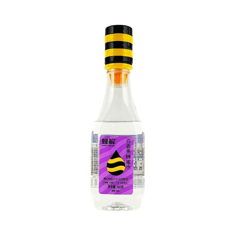 [Self-operated] China HONEY RELIEF Passion Fruit Lemonade 360ml - A hangover remedy, nourishing and calming, with adjustable sweetness, 0% fat, a healthy beverage for hotel gatherings, business receptions, and more.