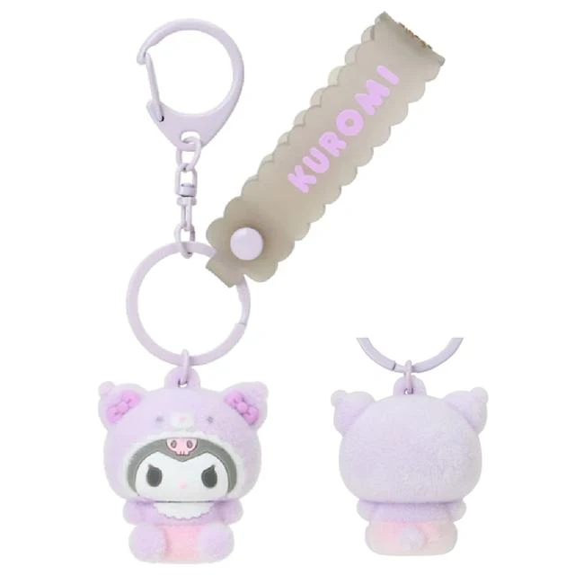 [Self-operated] Sanrio Kuromi 3D Keychain (1 piece) - Car/Bag Ornament Keychain