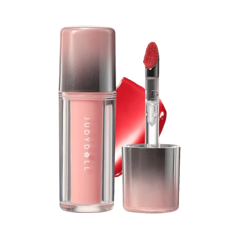 [Self-operated] JUDYDOLL 2nd Generation Ice Iron Dual-Effect Mirror Gloss Lip Gloss #07 Rich Wine Roasted Pear Brightening Red Tone 2.4g Anti-Wrinkle Repairing Essence Non-Slip Glass Lip