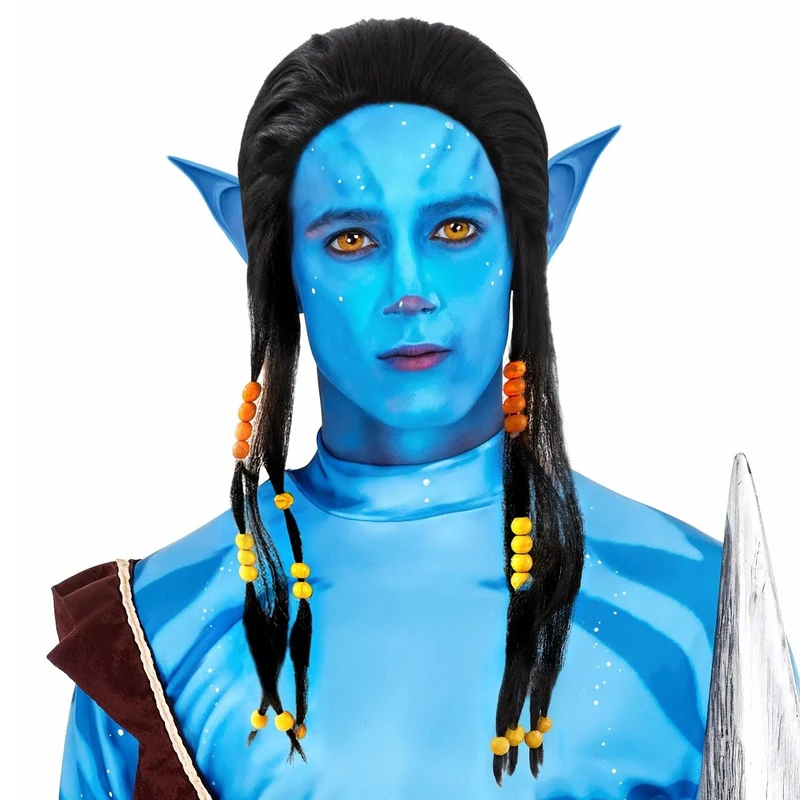 Avatar-Krieger-Perücke