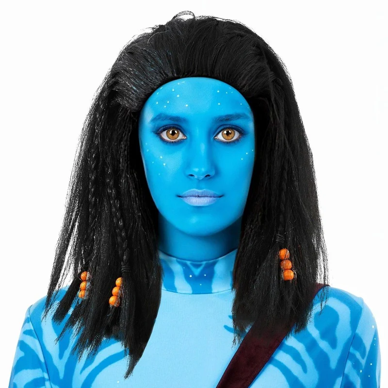 Avatar-Kriegerin-Perücke