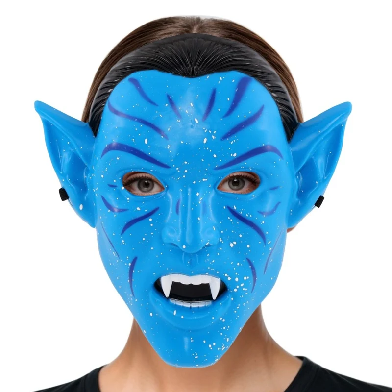 Avatar-Kriegerin-Maske