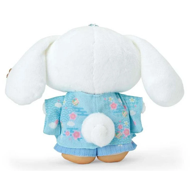 [Self-operated] Sanrio Japanese Kimono Cinnamon Dog Plush Keychain (1 piece) for Car Hanging Bag Ornament Keychain