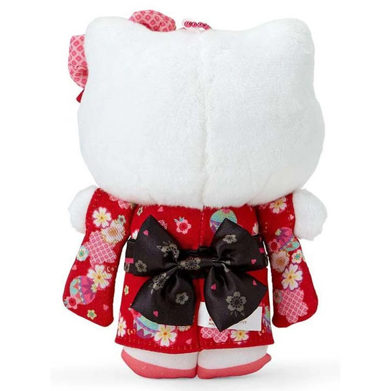 [Self-operated] Sanrio Japanese Kimono Hello Kitty Doll Keychain (1 piece) - Car Hanger, Bag Ornament, Keychain