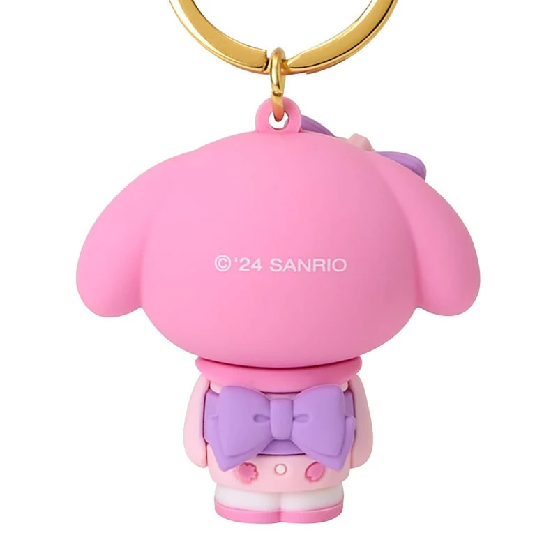 [Self-operated] Sanrio Melody 3D Kimono Keychain (1 piece) - Car Hanging Bag Ornament Keychain