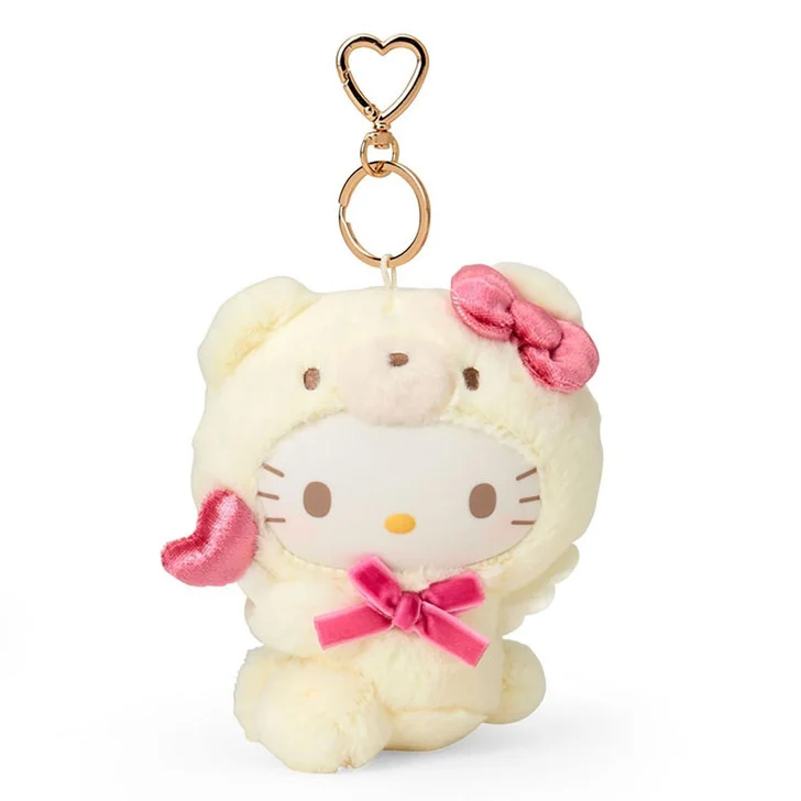 [Self-operated] Sanrio My Melody Hello Kitty Mascot Keychain (1 piece) - Car Hanger, Bag Ornament, Keychain